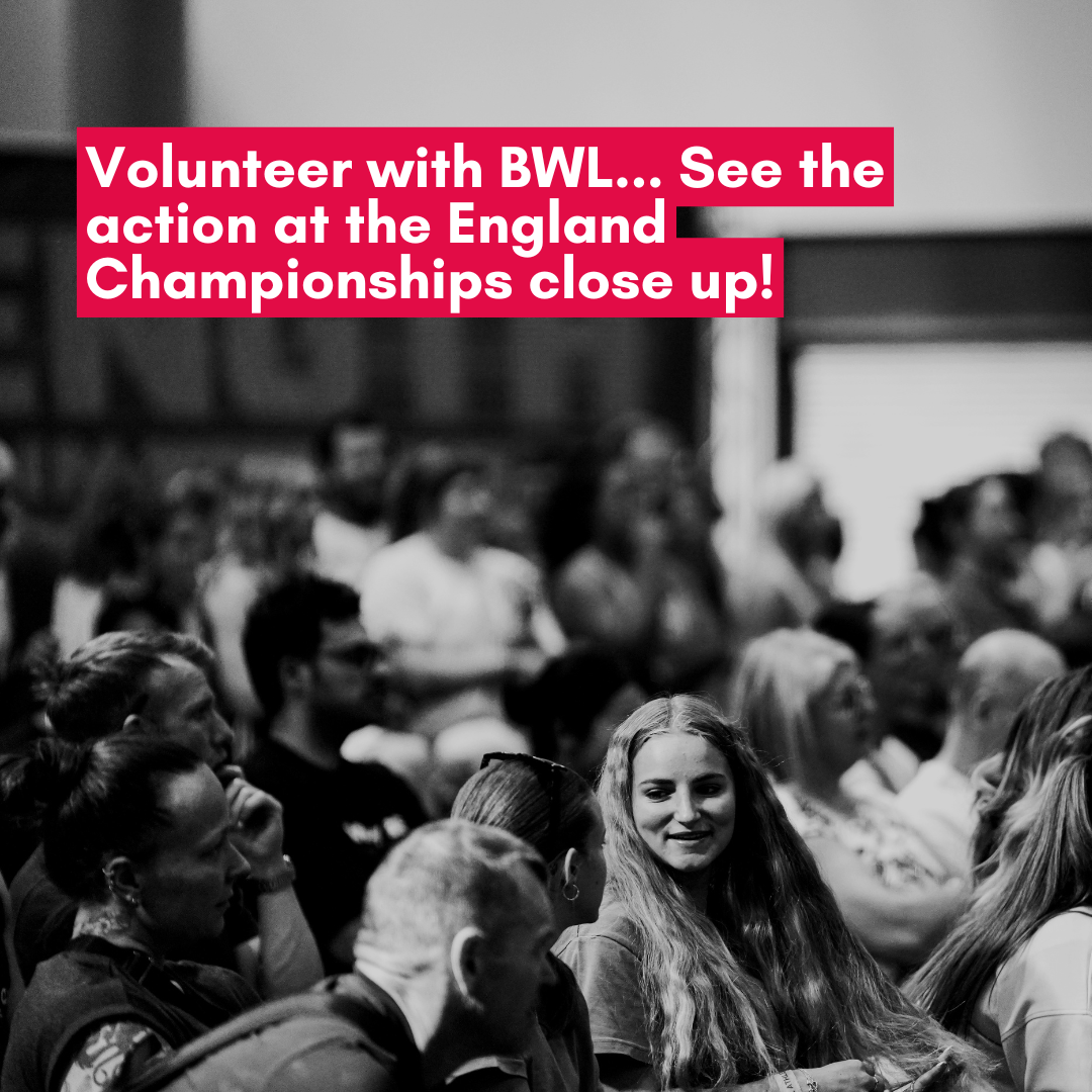 Volunteer at the England Championships 2025!